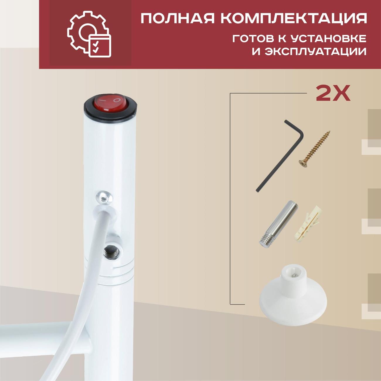 Полотенцесушитель электрический Vimarr PSNkVMRKe4575W