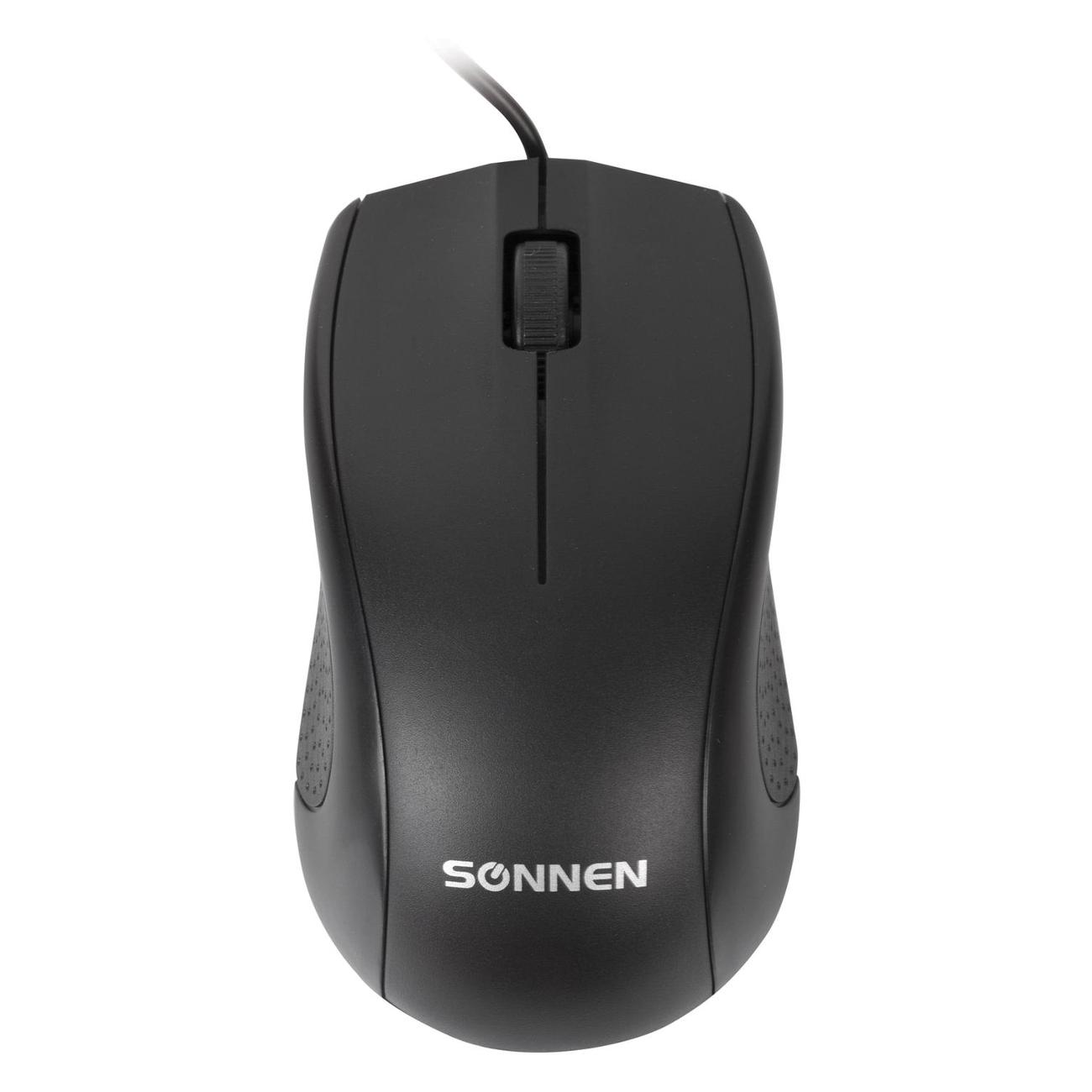 Мышь проводная Sonnen M-201