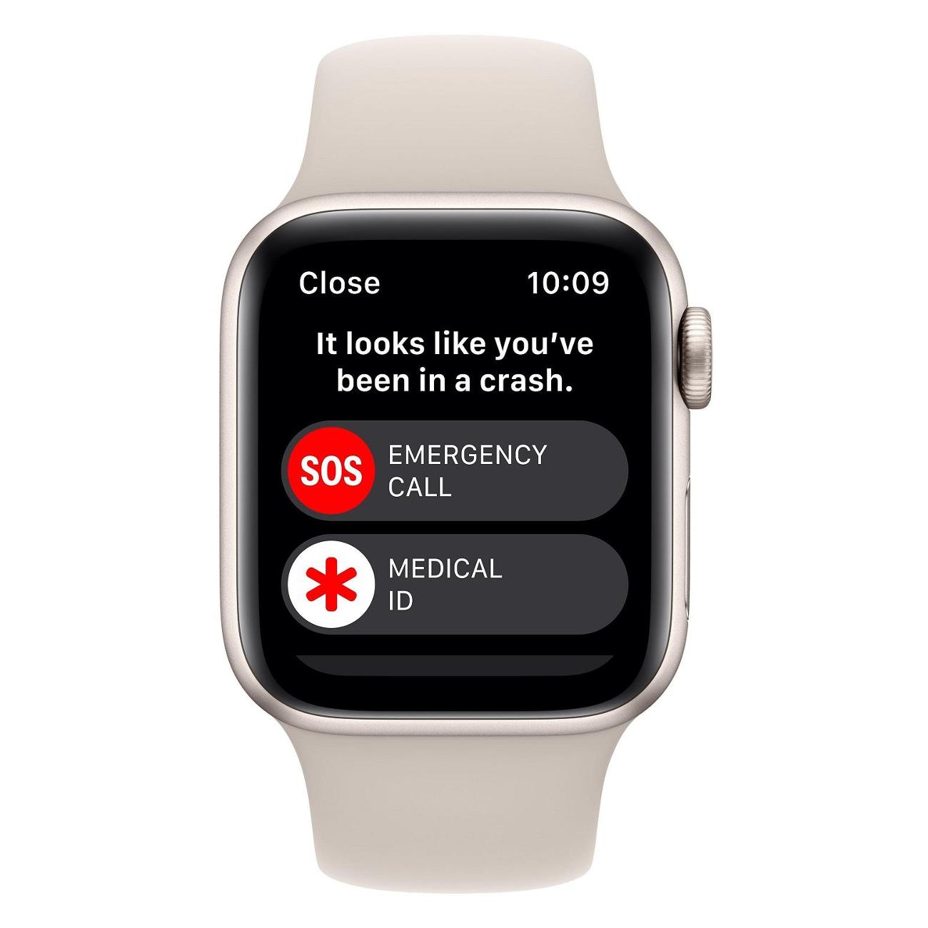 Смарт-часы Apple Watch SE 2023 44mm Starlight алюминиевый