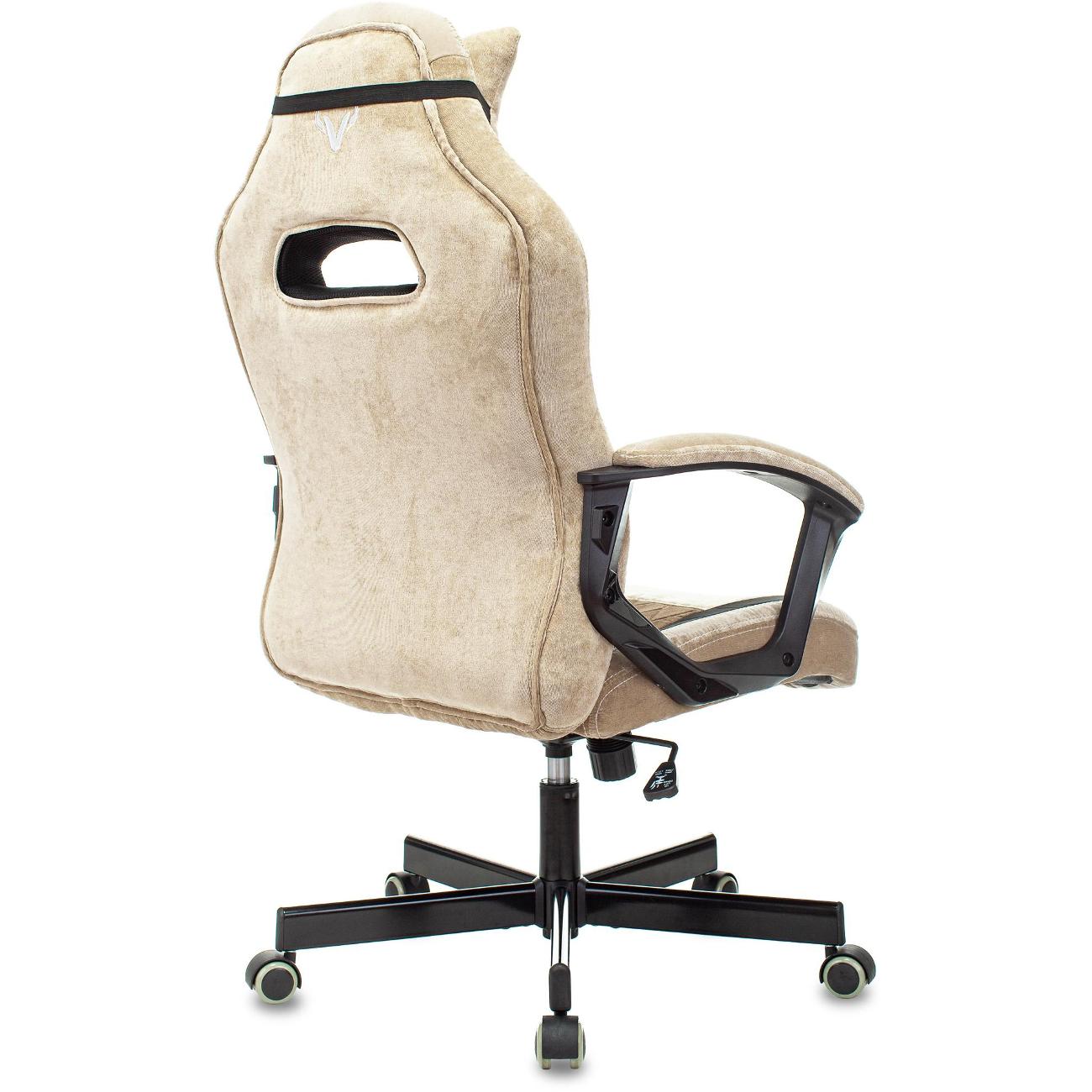 Кресло компьютерное игровое Zombie VIKING 6 KNIGHT Fabcirc коричневый