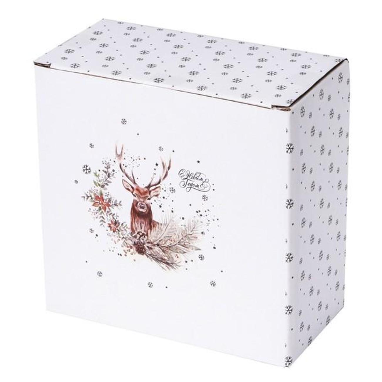 Чайный набор Доляна 9569529 белый/серый