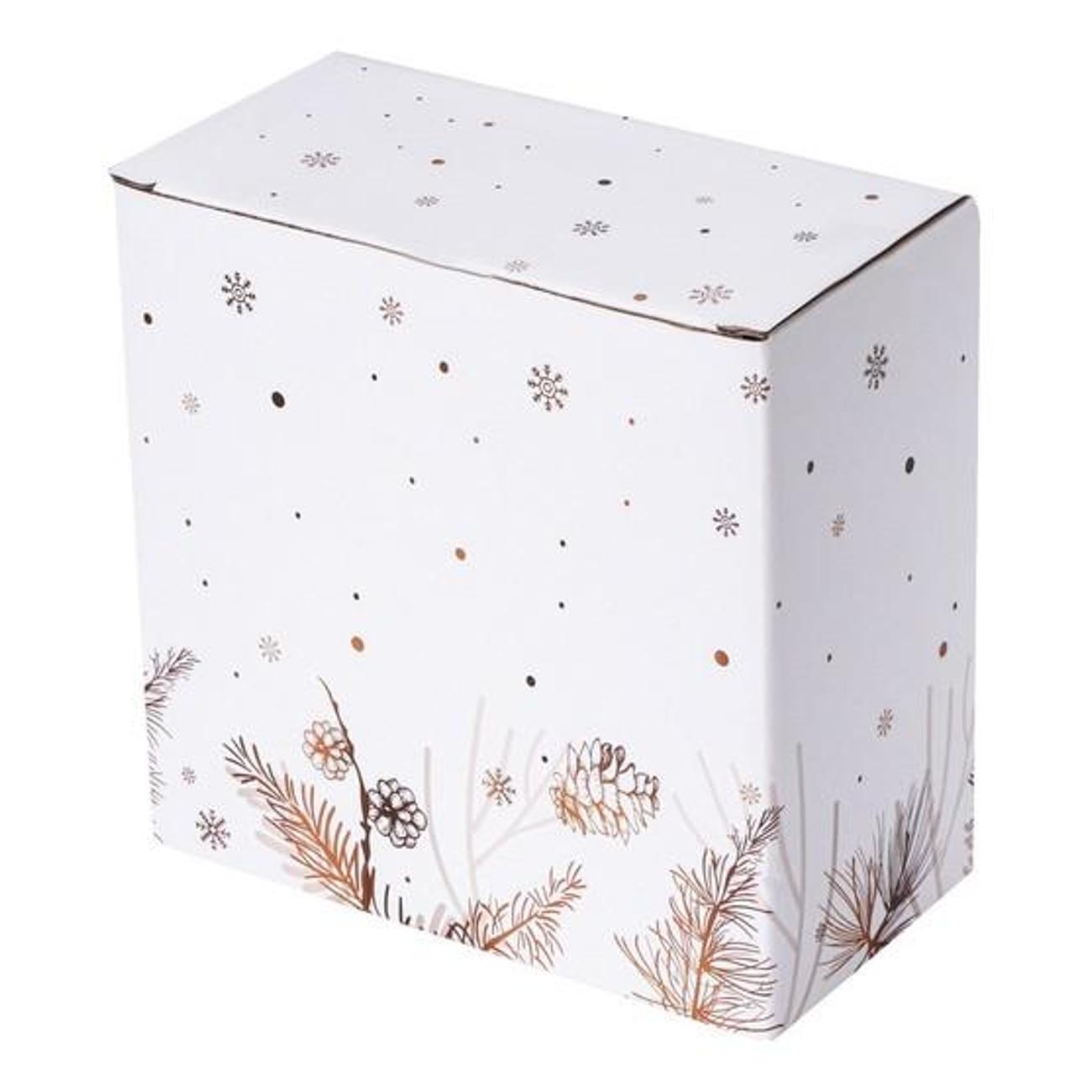 Чайный набор Доляна 6249614 белый/красный