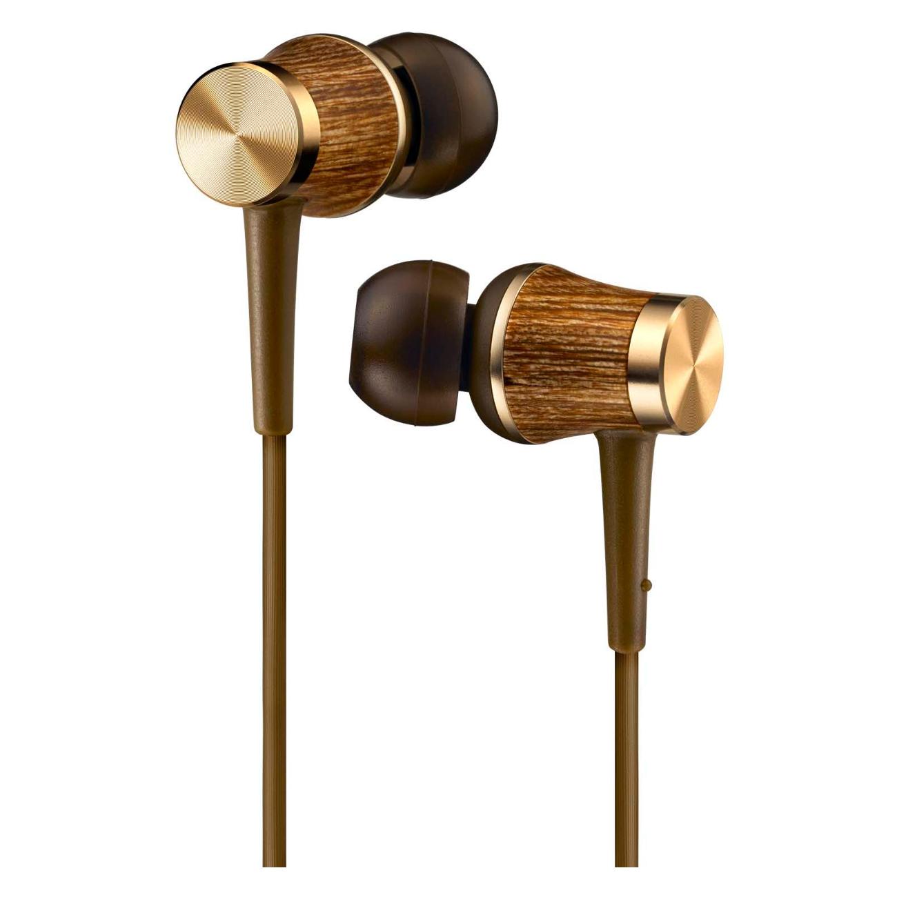 Наушники внутриканальные JVC WOOD Gold (HA-FW7-T-F)