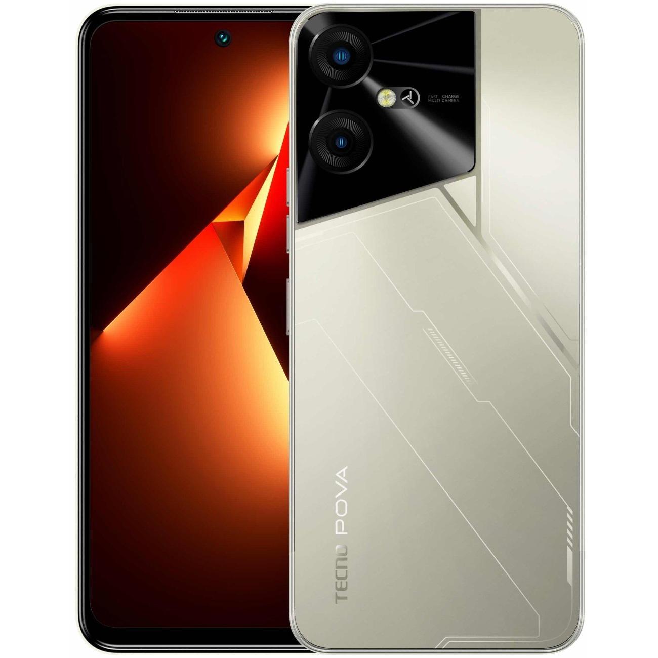 Смартфон Tecno POVA NEO 3 8/128GB Amber золотой