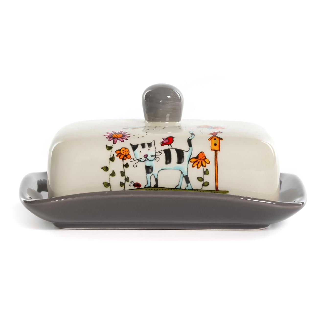 Масленка Elrington ПОЛОСАТЫЙ КОТ