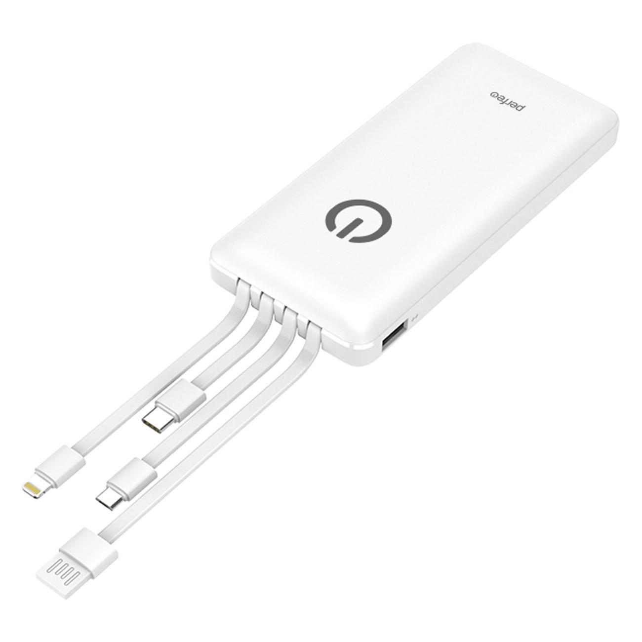 Внешний аккумулятор Perfeo Absolute 10000mAh White (PF_B4879)