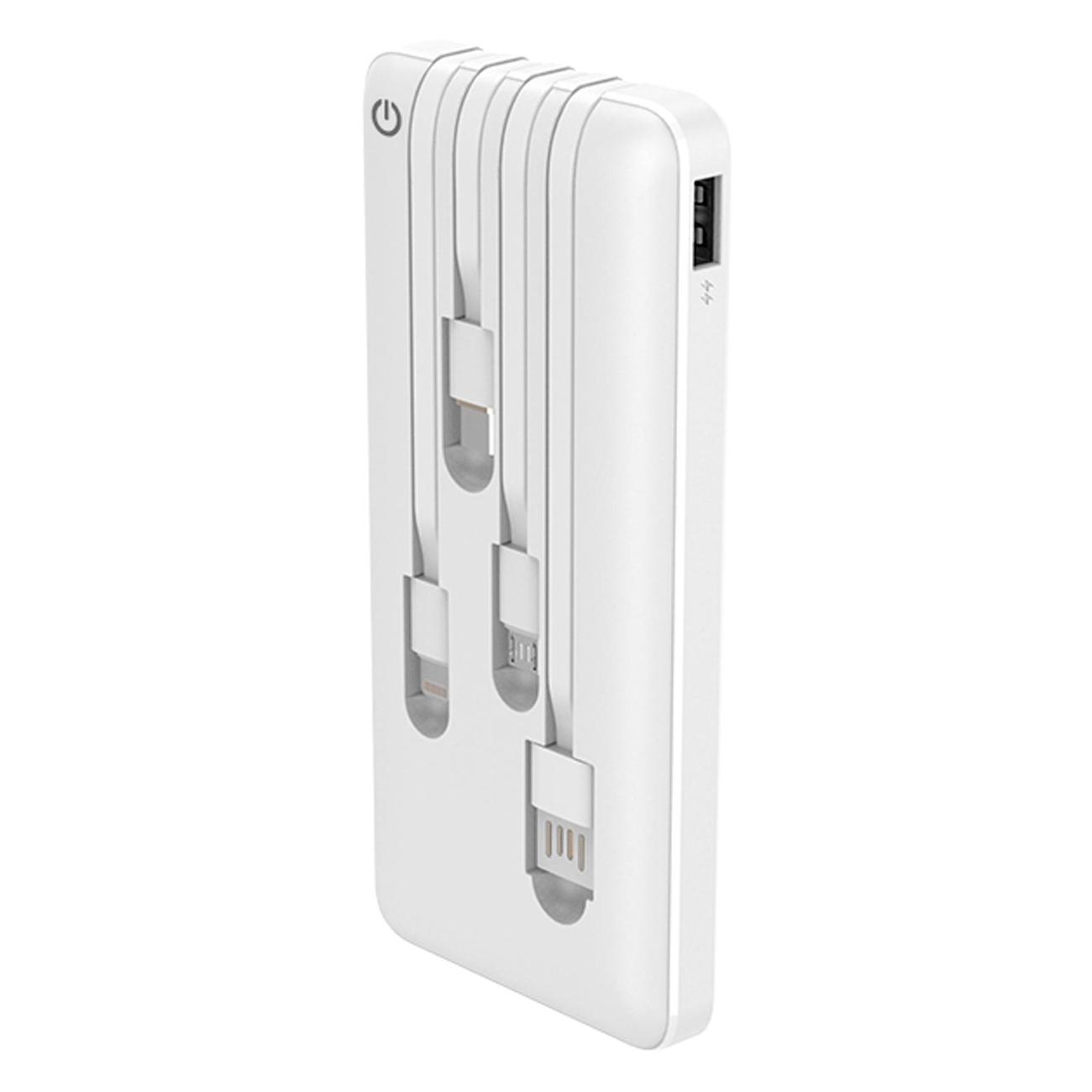 Внешний аккумулятор Perfeo Absolute 10000mAh White (PF_B4879)