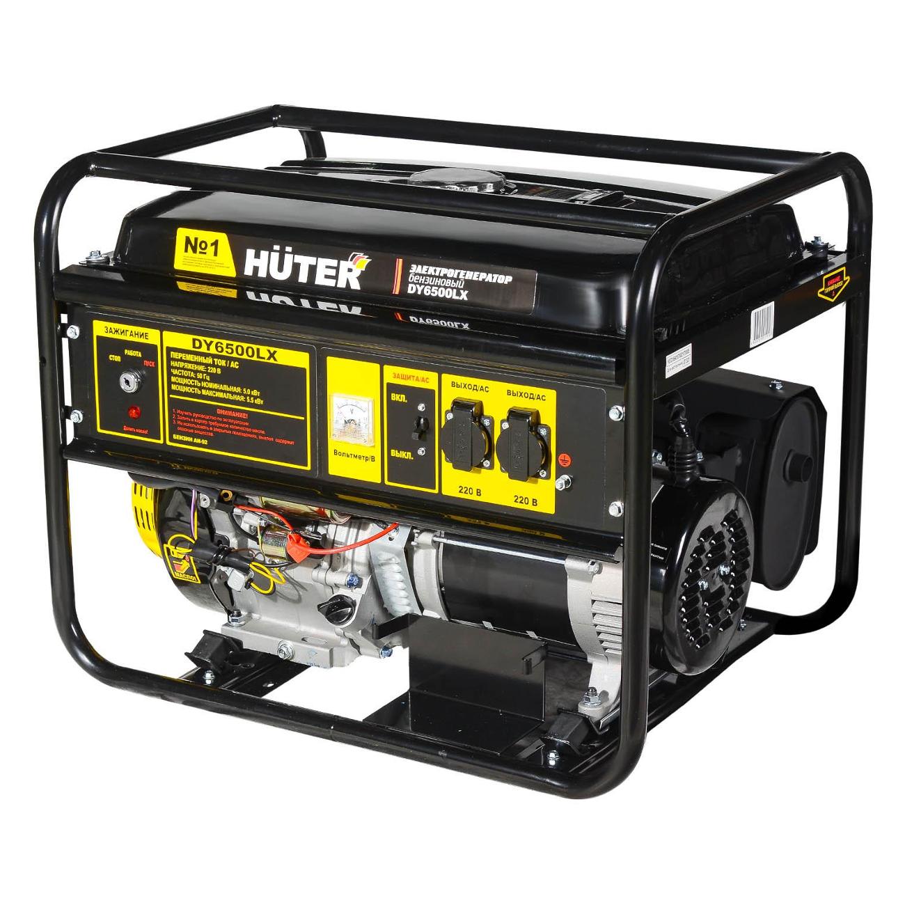 Электрогенератор Huter DY6500LX фото