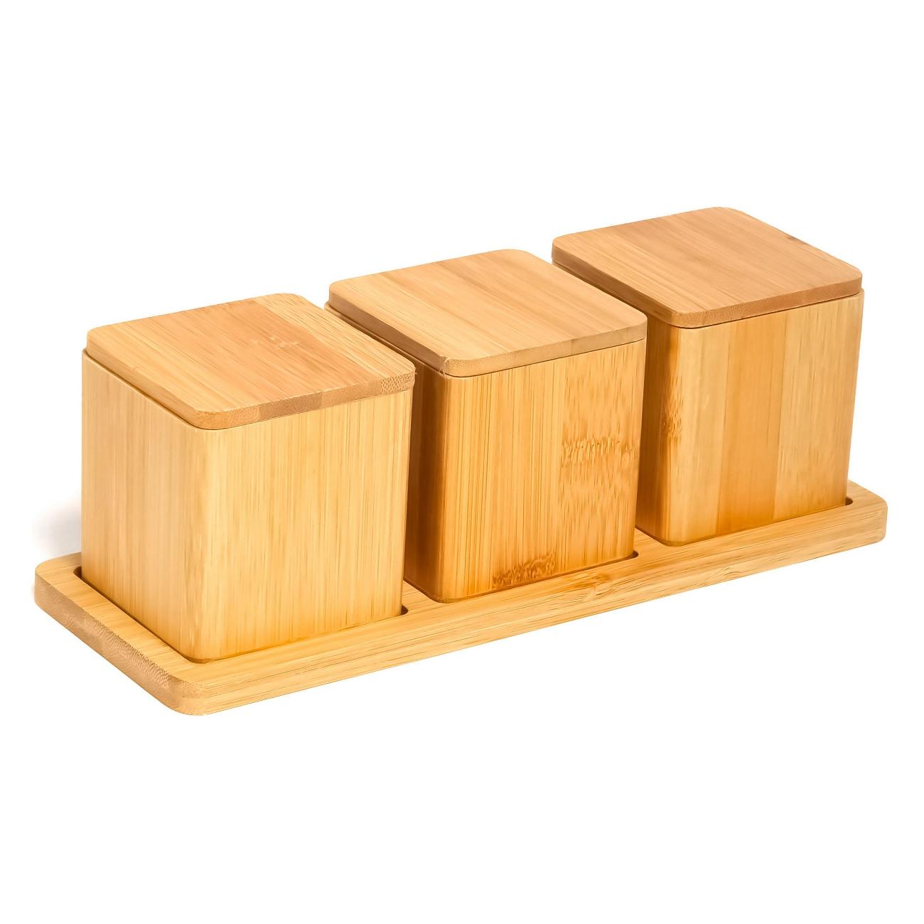 Набор для специй Olaff 204-50007 Бамбук фото