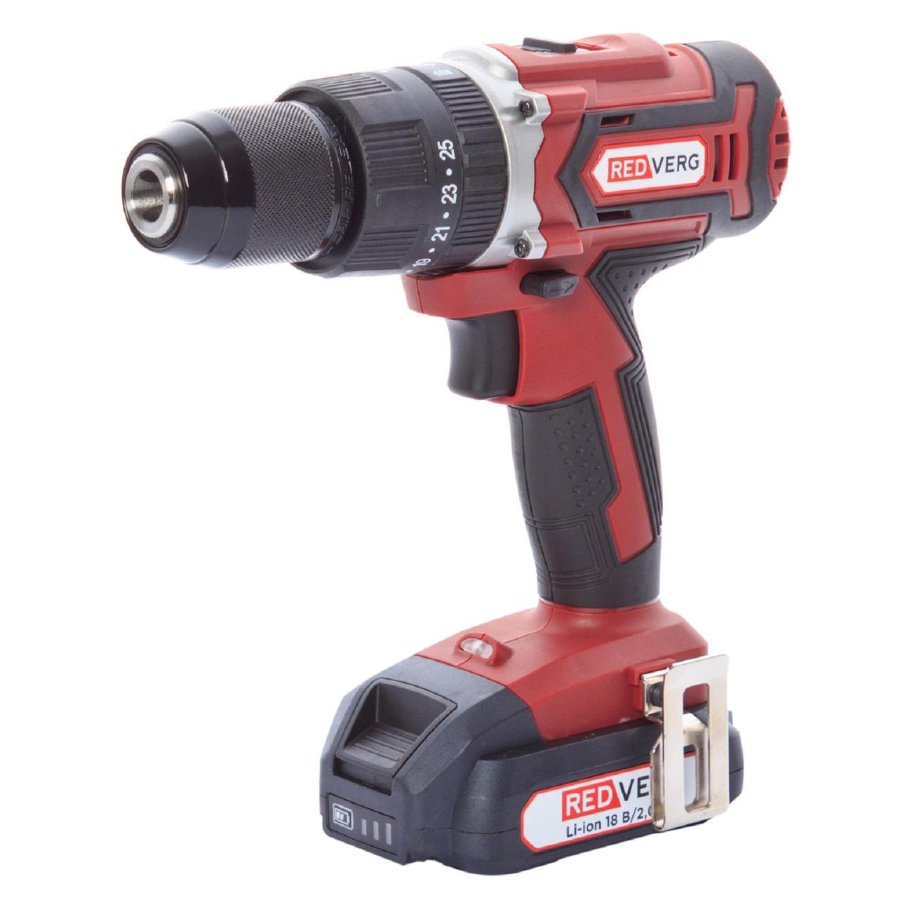 Шуруповерт аккумуляторный Redverg RD-IS18/U
