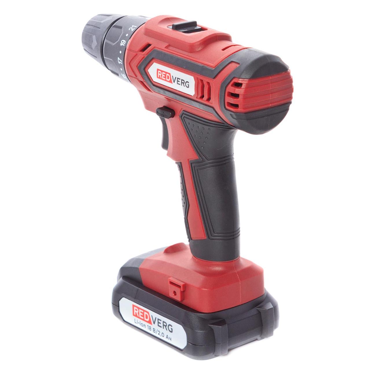 Шуруповерт аккумуляторный Redverg RD-S18M/U