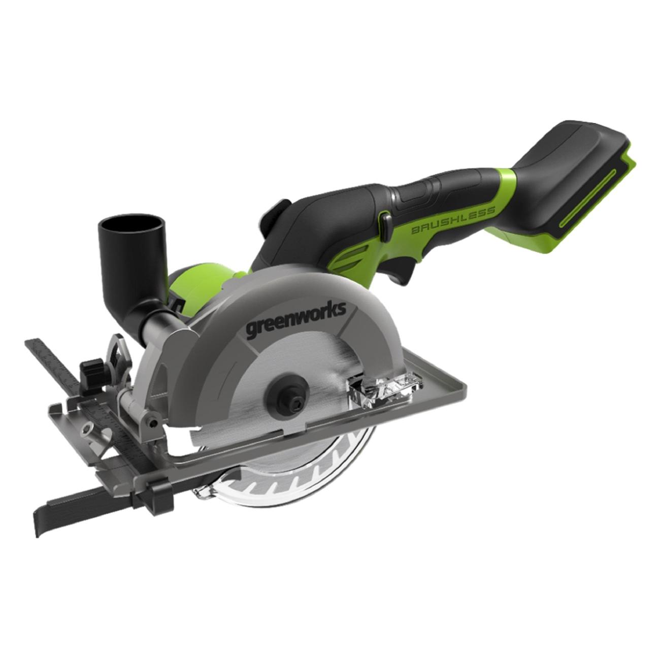 Электропила циркулярная Greenworks G24MCS