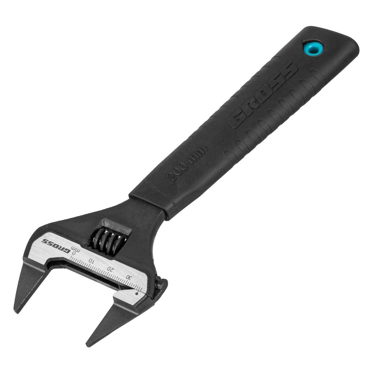 Ключ разводной сантехнический Gross ультратонкие губки 15573