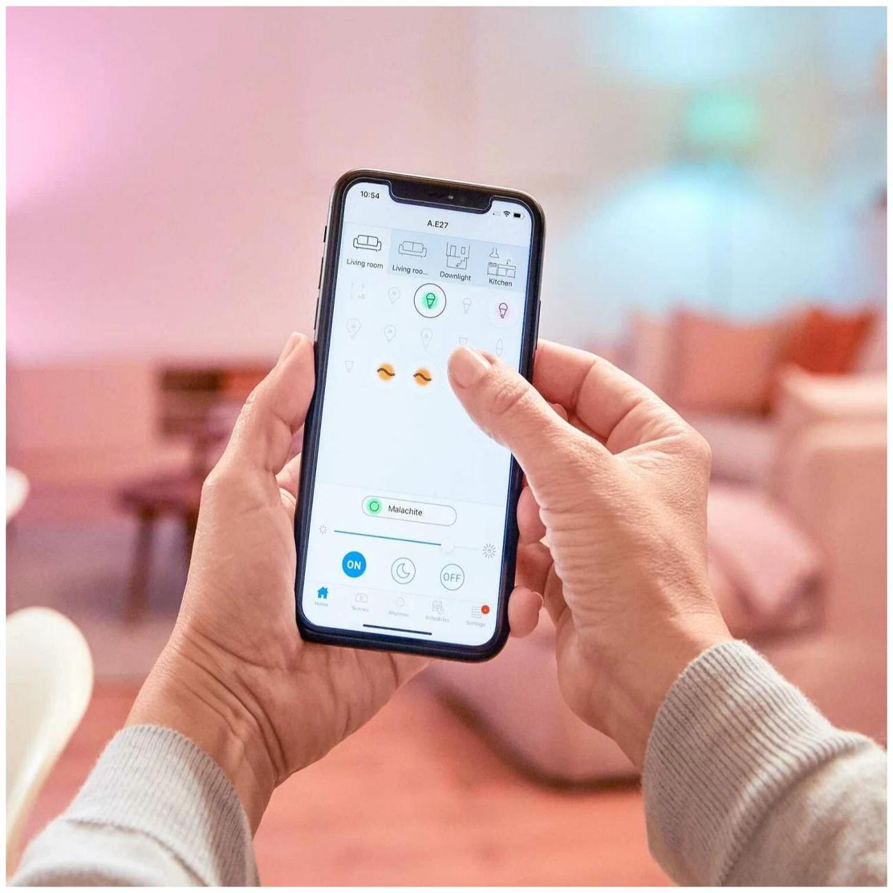 Умная лампочка WiZ BLE 100W A67 E27 922-65RGB1PF/6