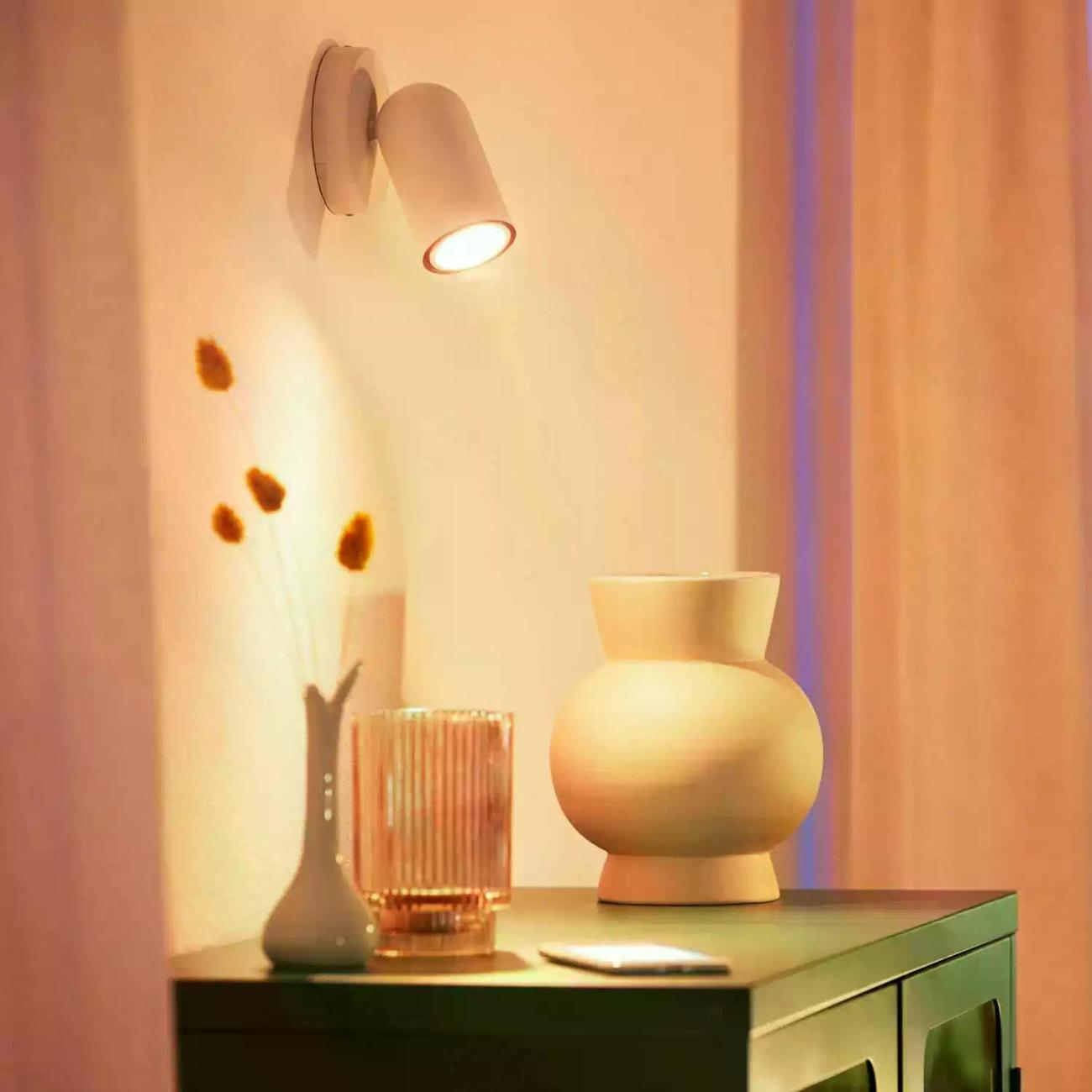 Умная лампочка WiZ BLE 50W GU10 922-65RGB1PF/6