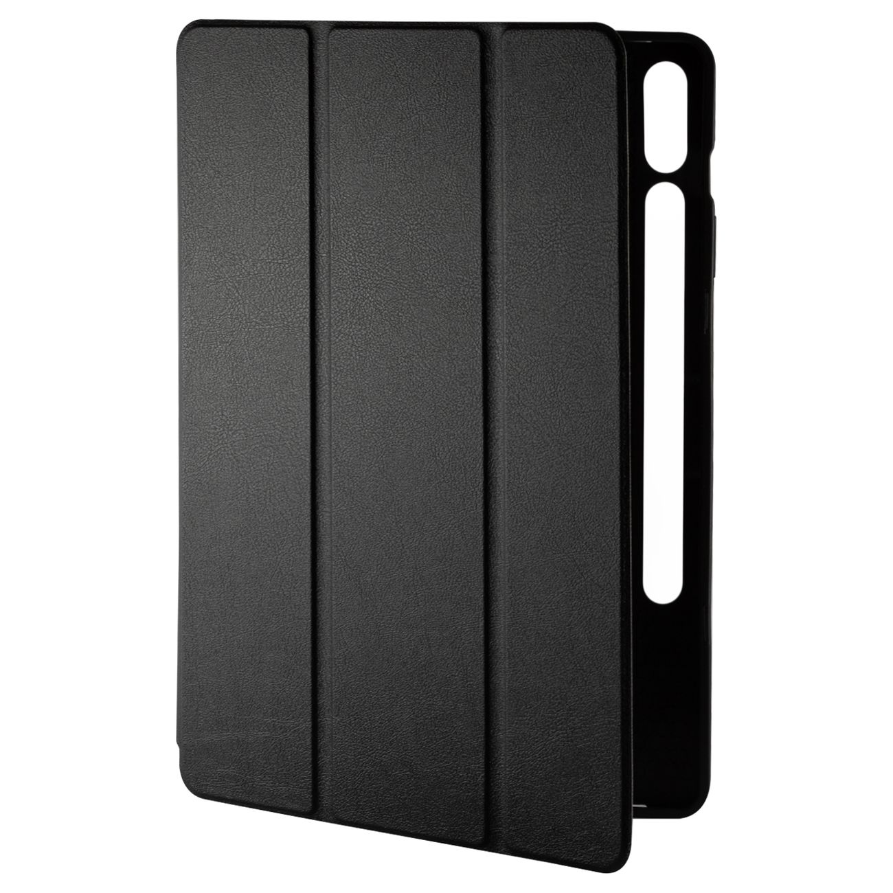 Чехол для планшетного компьютера Red Line с силиконовой крышкой для Samsung Tab S9+/S9 FE+/Tab S10+, со слотом, черный