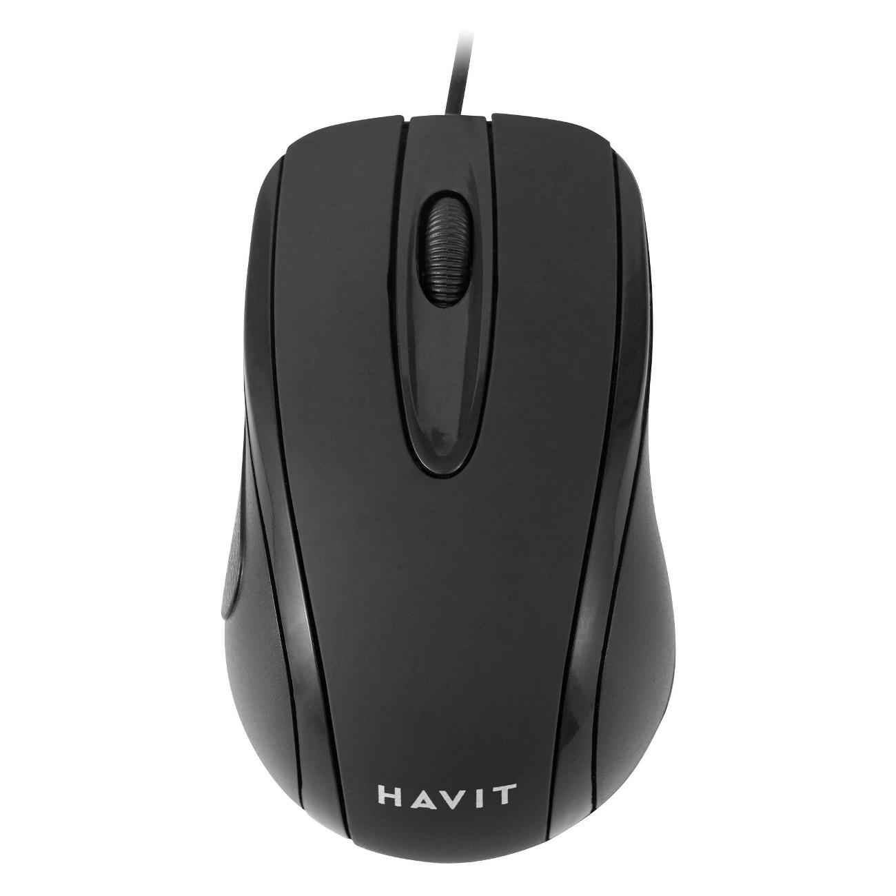 Мышь проводная Havit HV-MS753 черный