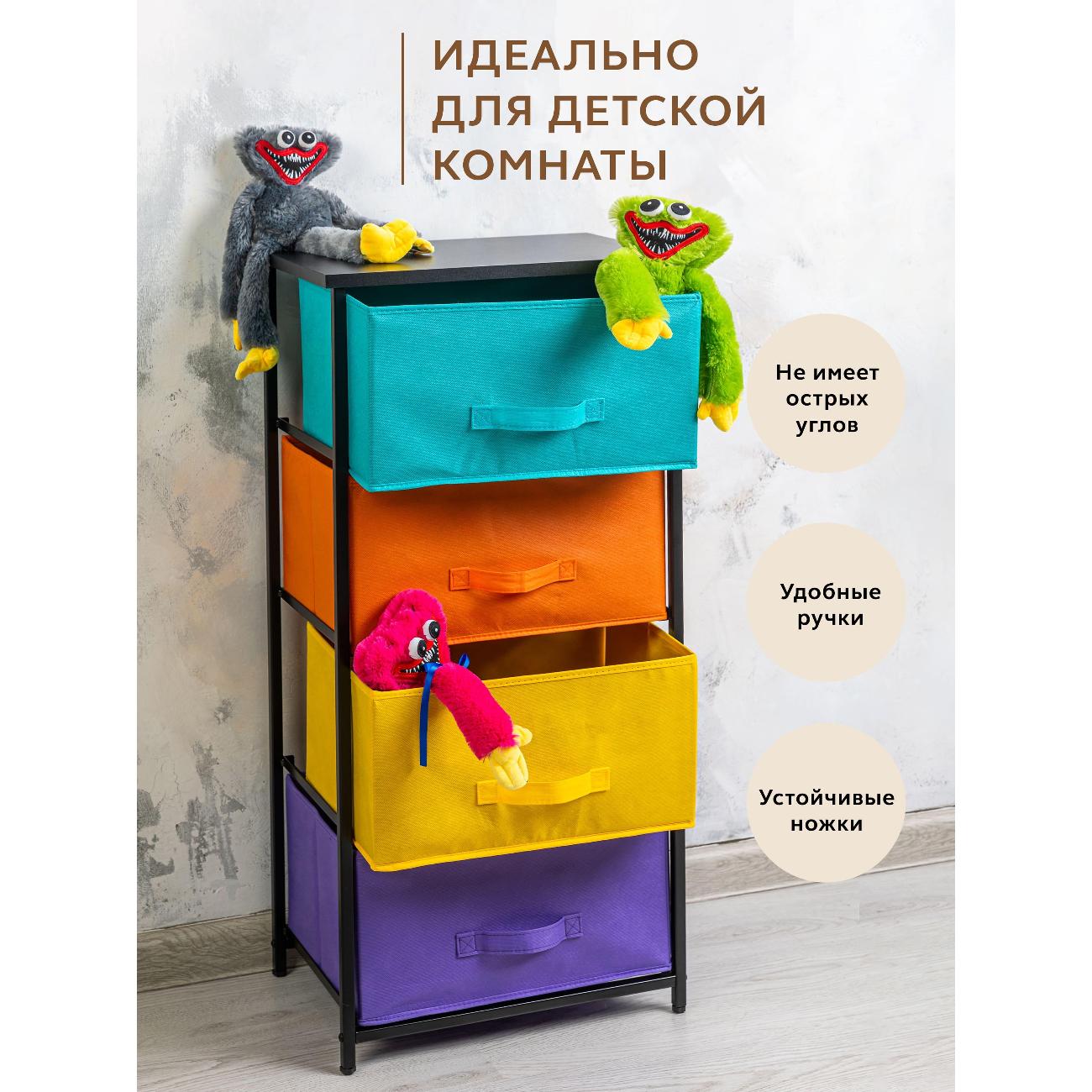 Комод бельевой Gemlux 950/4BK_450х300