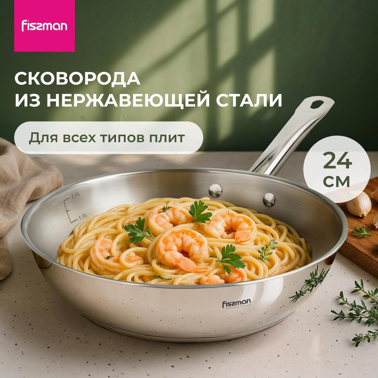 Сковорода FISSMAN 5436 24 см фото