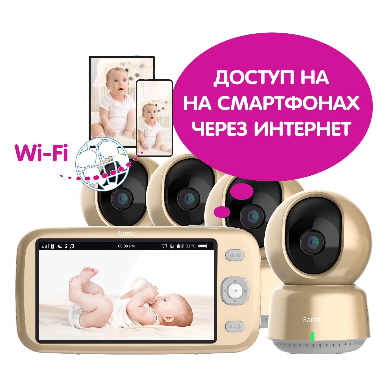 Видеоняня Ramili RV1600X4