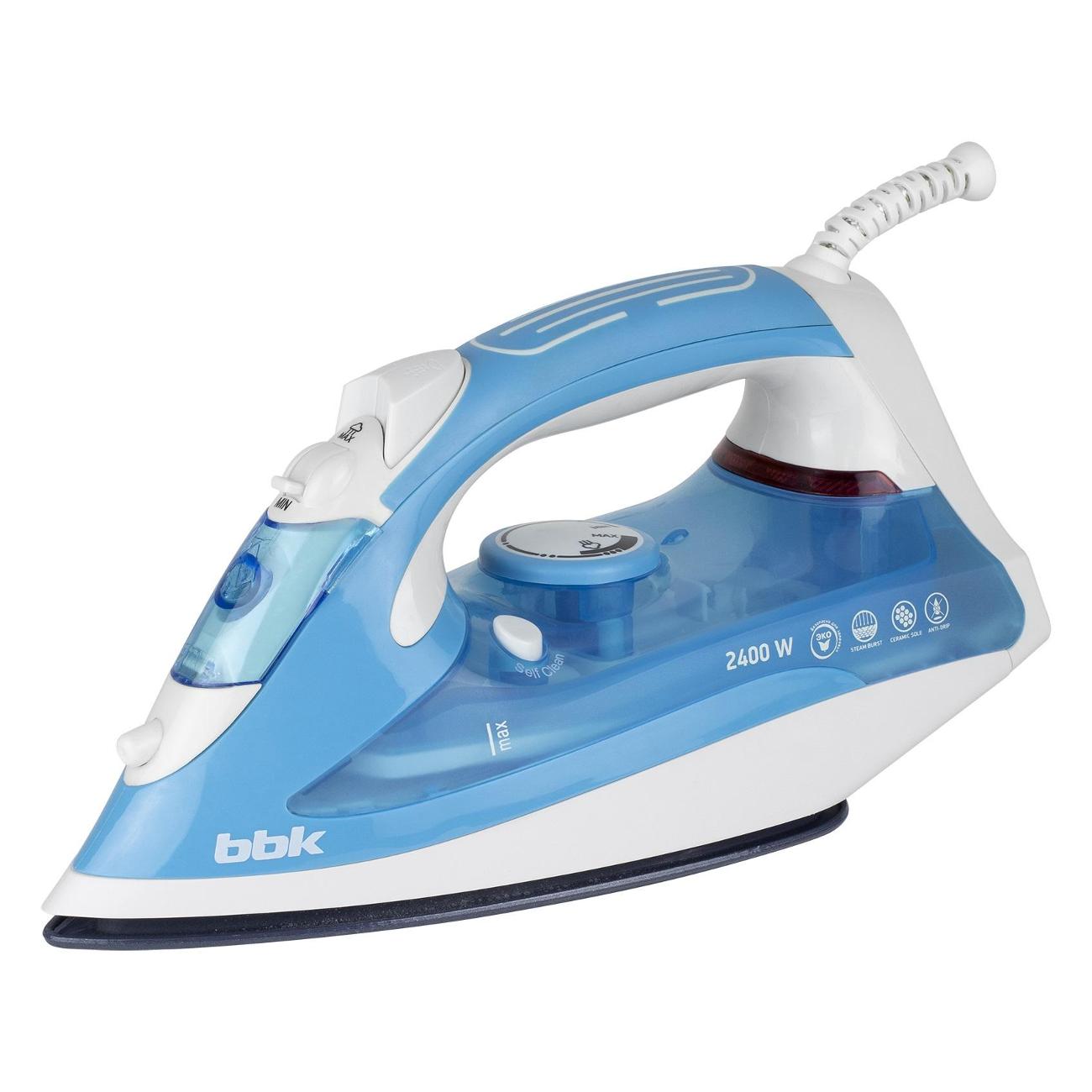 Утюг BBK ISE-2400 бирюзовый