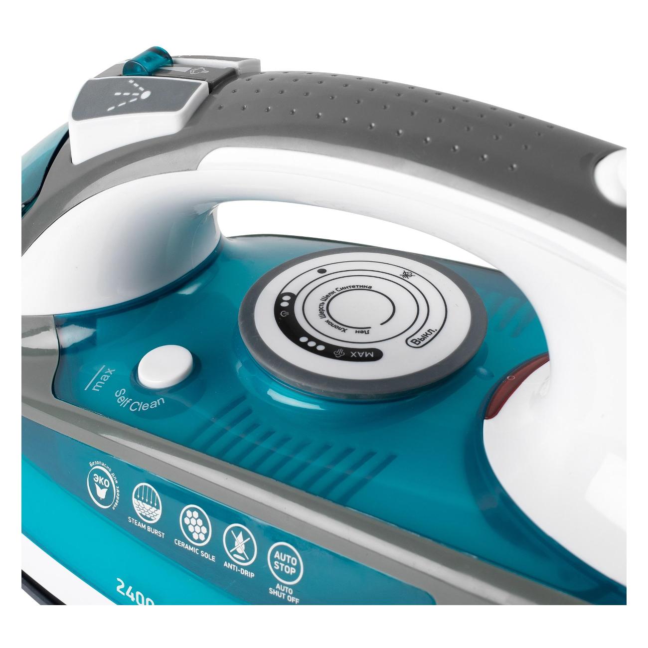 Утюг BBK ISE-2402 синий