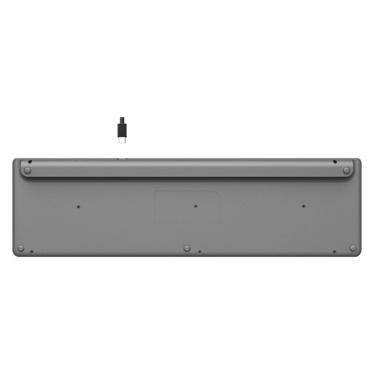 Клавиатура беспроводная Havit KB235WB Black/Ash