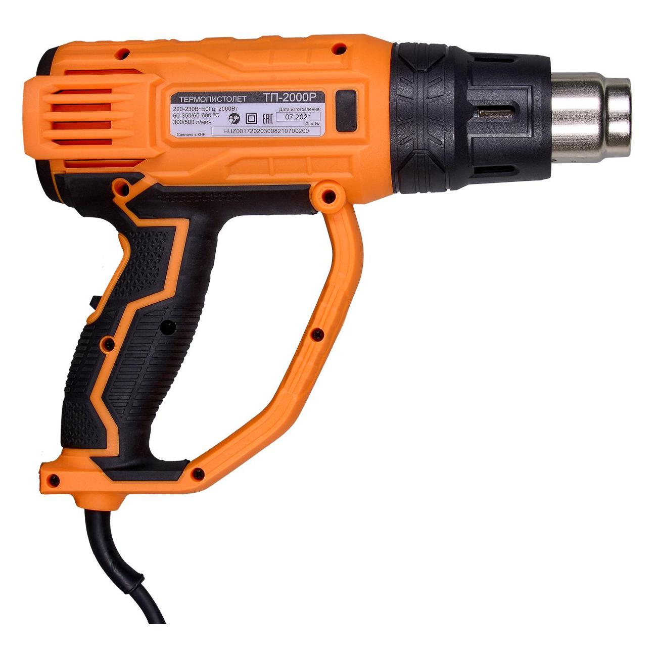 Фен cтроительный Вихрь ТП-2000Р (72/2/3)