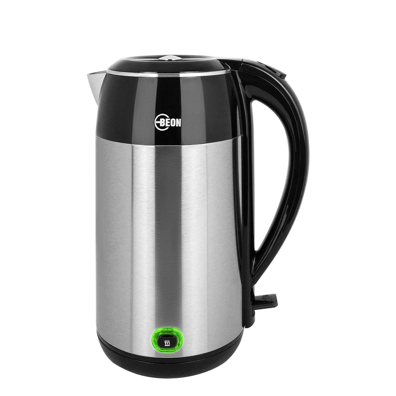 Электрочайник Beon BN-3044 серебристый/черный