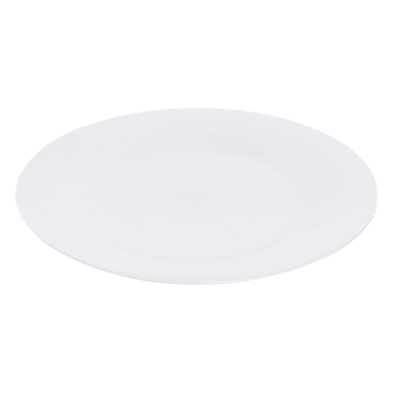 Тарелка Olaff белая 197-21009
