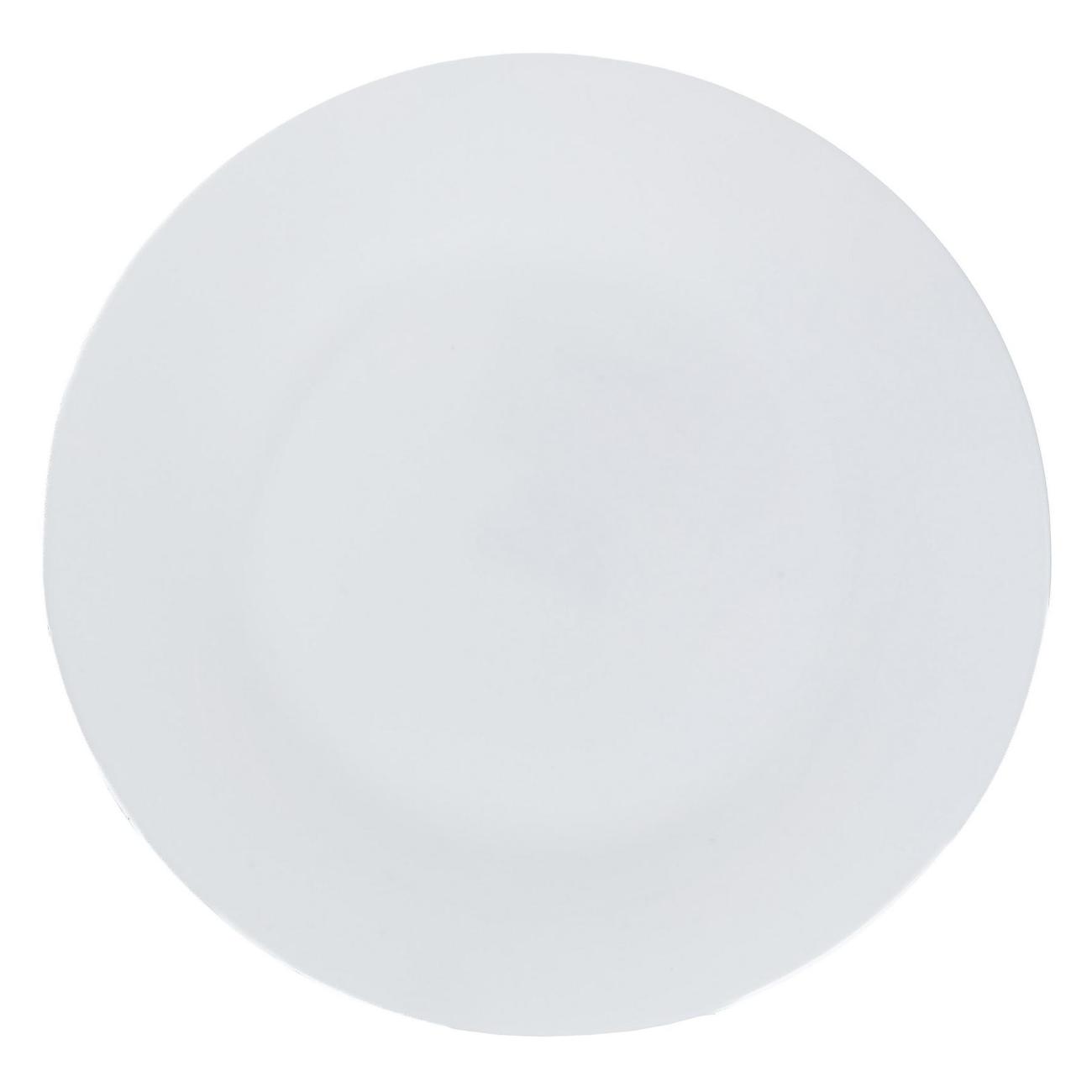 Тарелка Olaff белая 197-21008