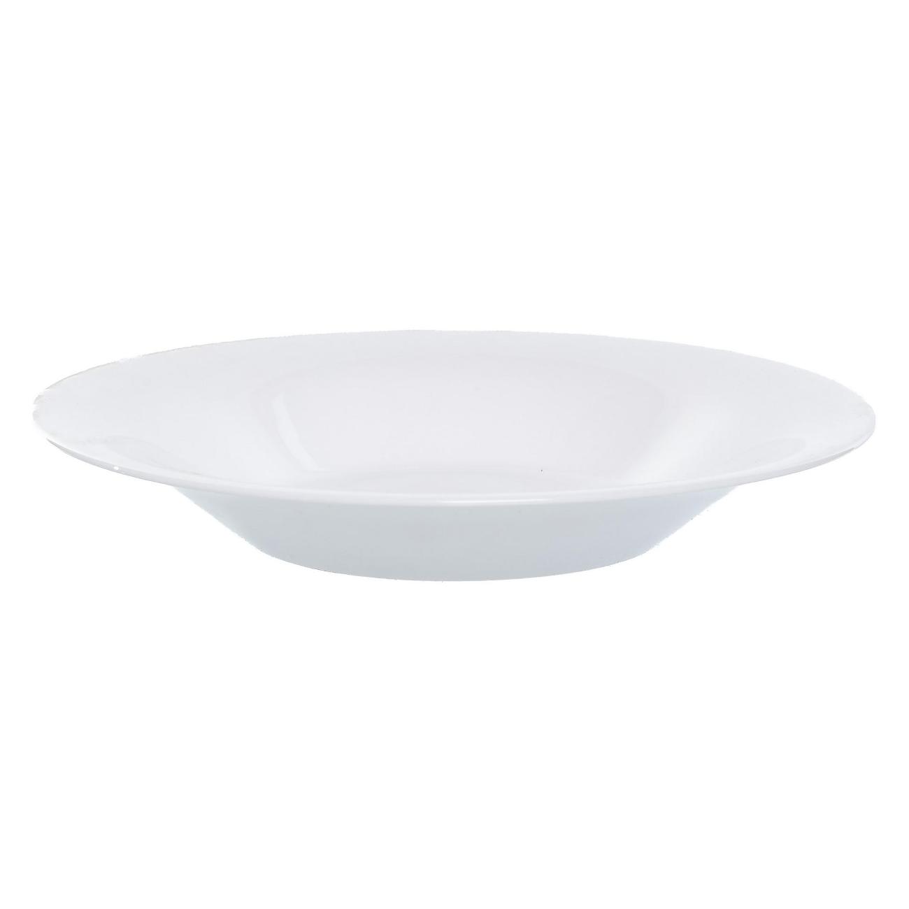 Тарелка Olaff белая 197-21011