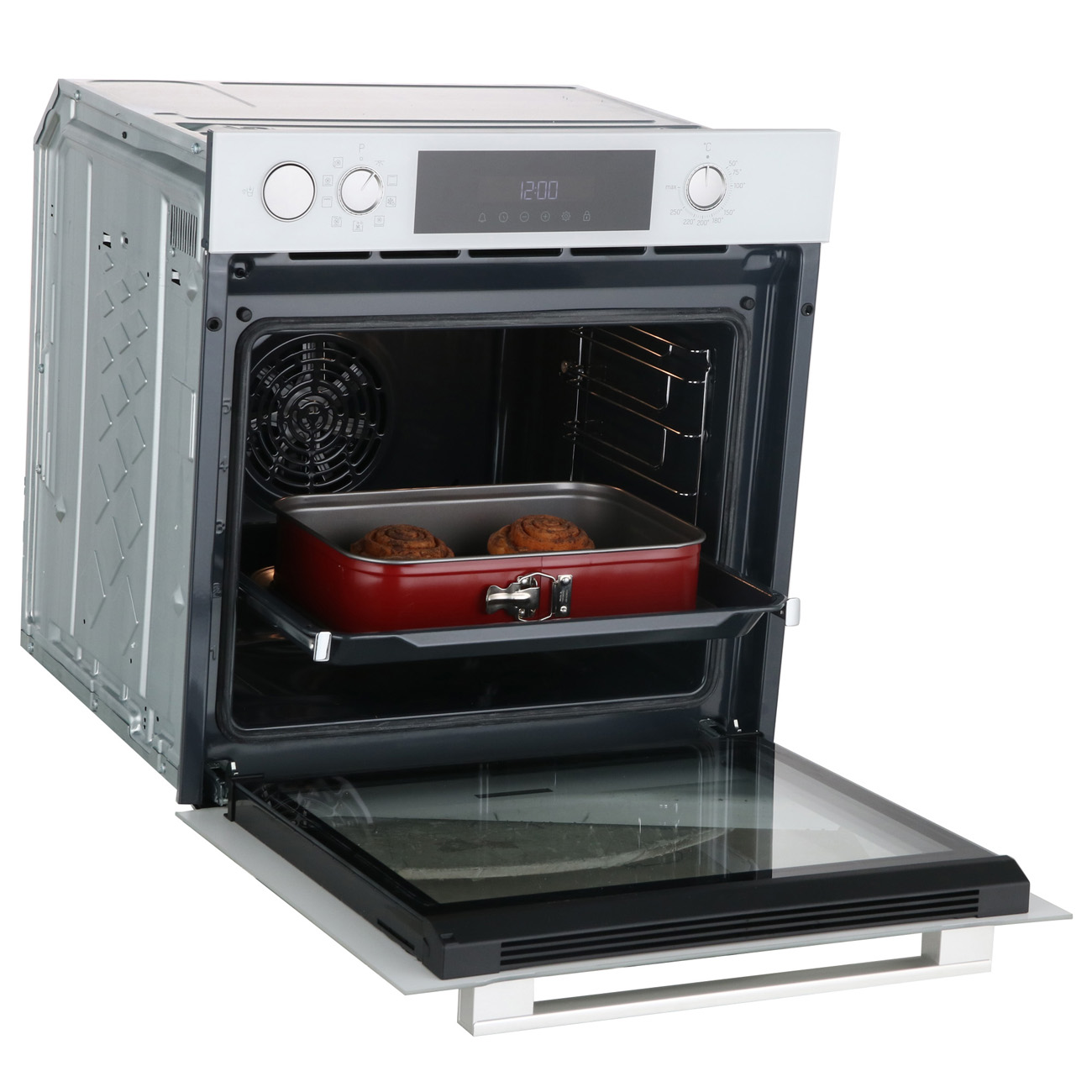 Электрический духовой шкаф Grundig GEBM12300WSA белый