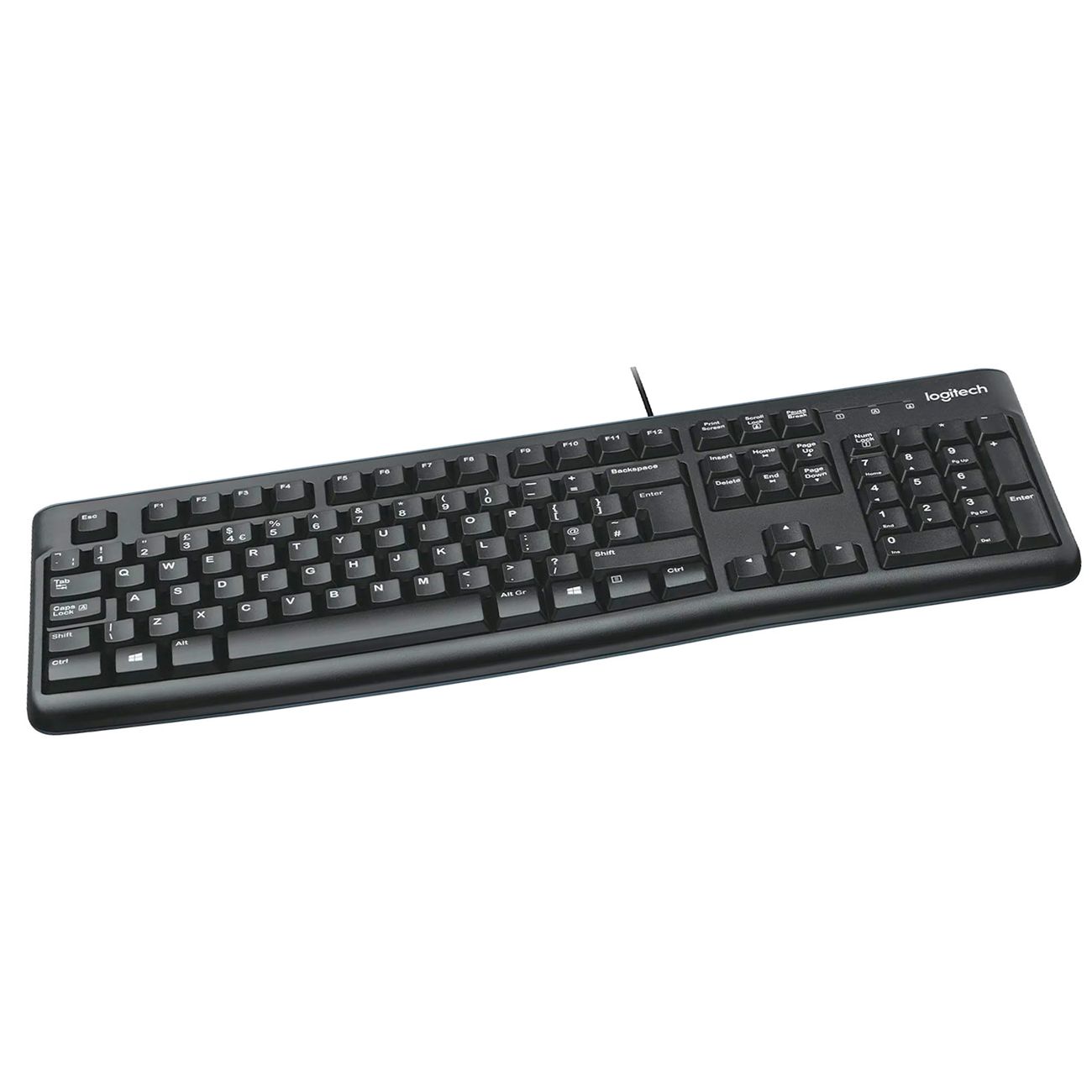 Клавиатура проводная Logitech K120 (920-002583) BLACK
