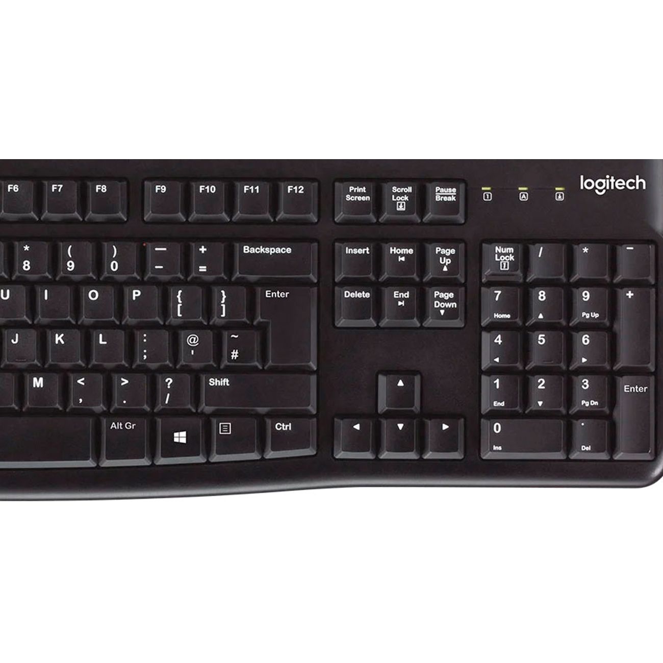 Клавиатура проводная Logitech K120 (920-002583) BLACK