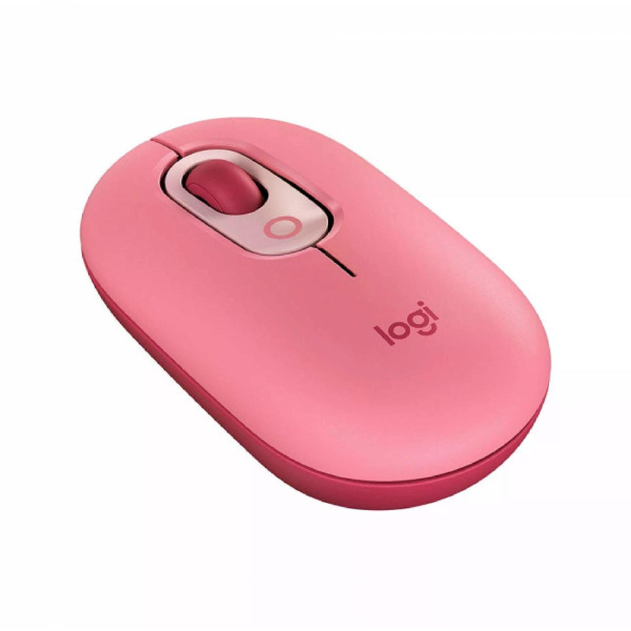 Мышь беспроводная Logitech POP Pink 910-006548