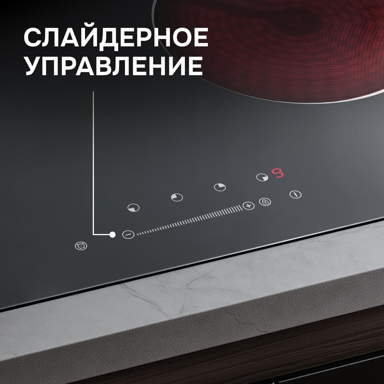 Встраиваемая электрическая панель Zigmund & Shtain CN 42.6 B