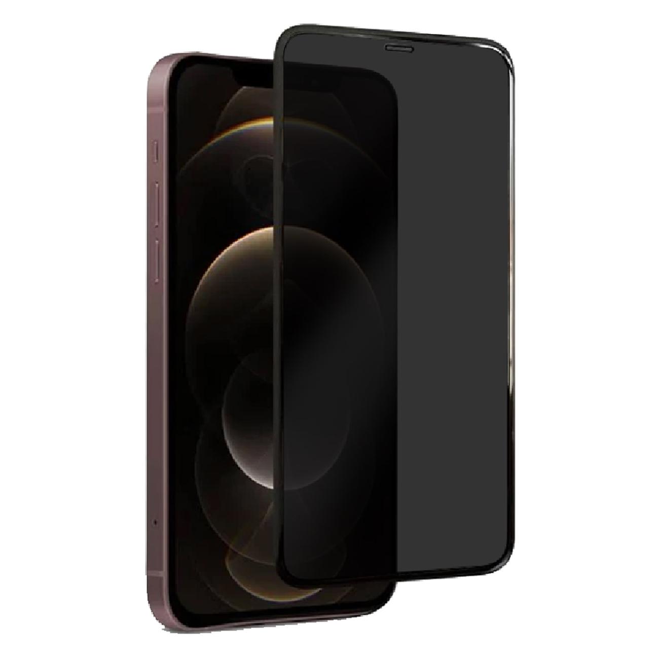 Защитное стекло для смартфона Perfeo Apple iPhone 13 Pro Max черный 3D Антишпион