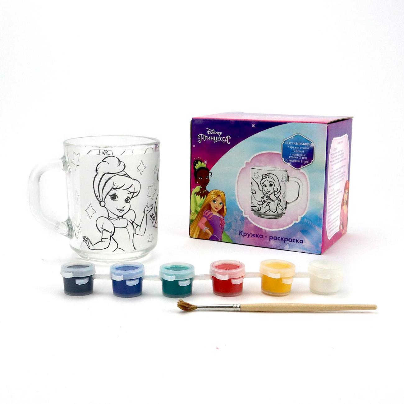 Кружка ND Play Принцессы Звездочки 303449