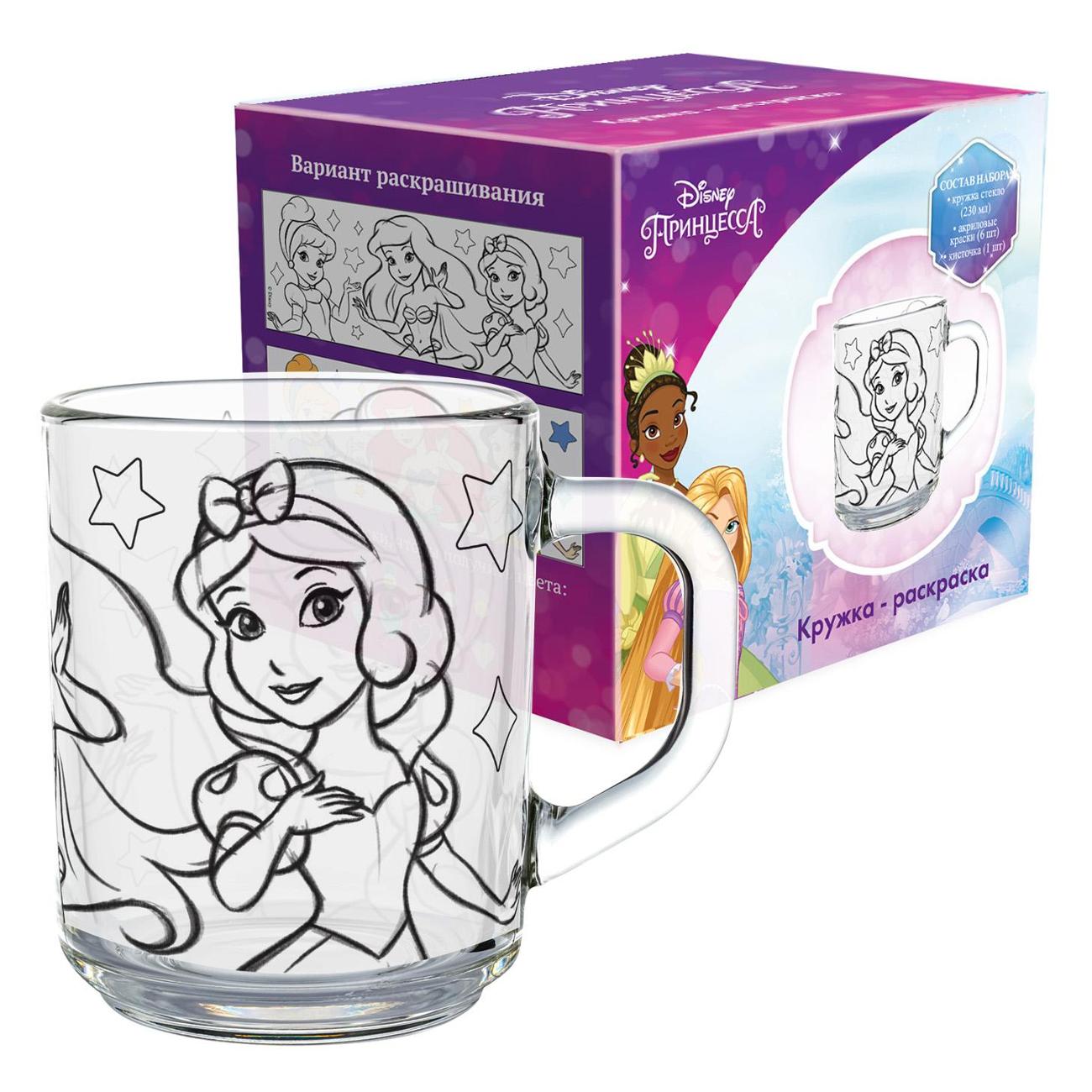 Кружка ND Play Принцессы Звездочки 303449