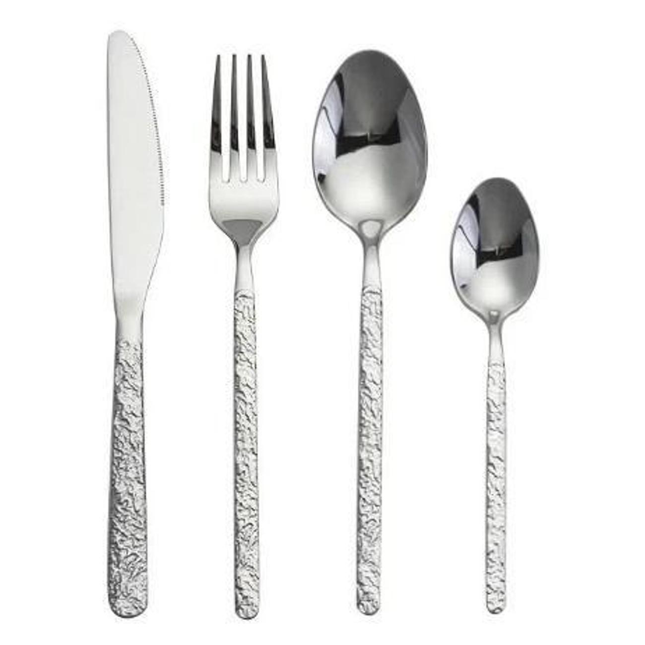 Набор столовых приборов ZDK Homium Home spoon42 серебристый