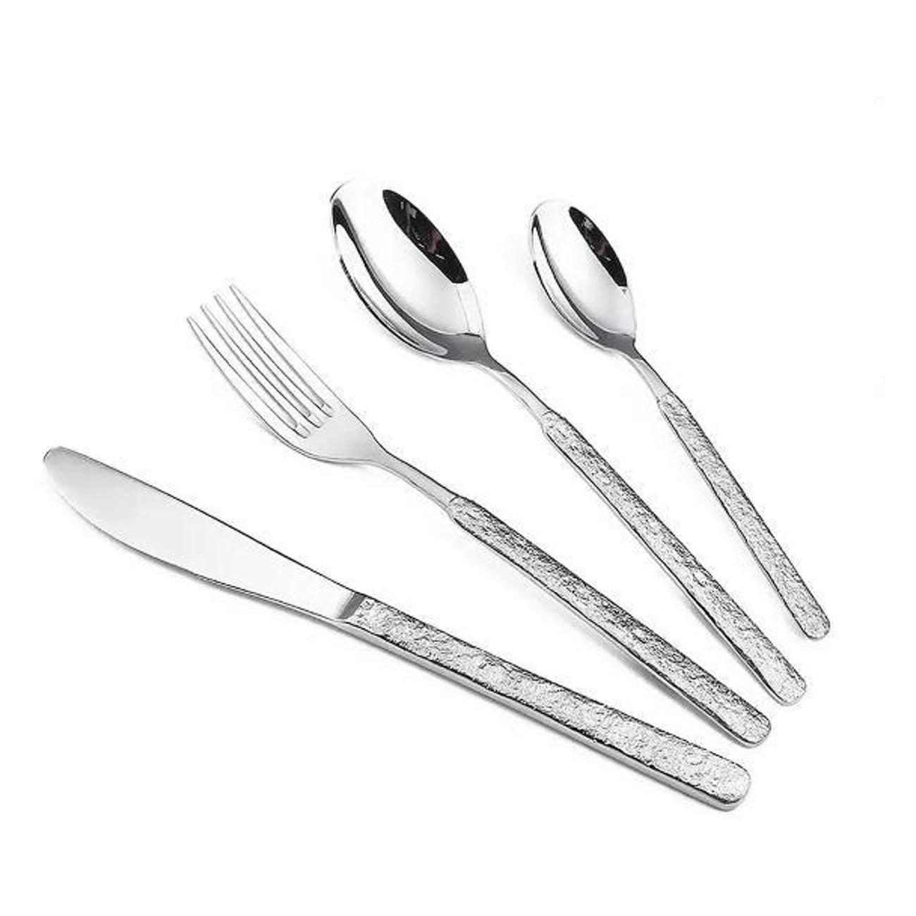 Набор столовых приборов ZDK Homium Home spoon42 серебристый