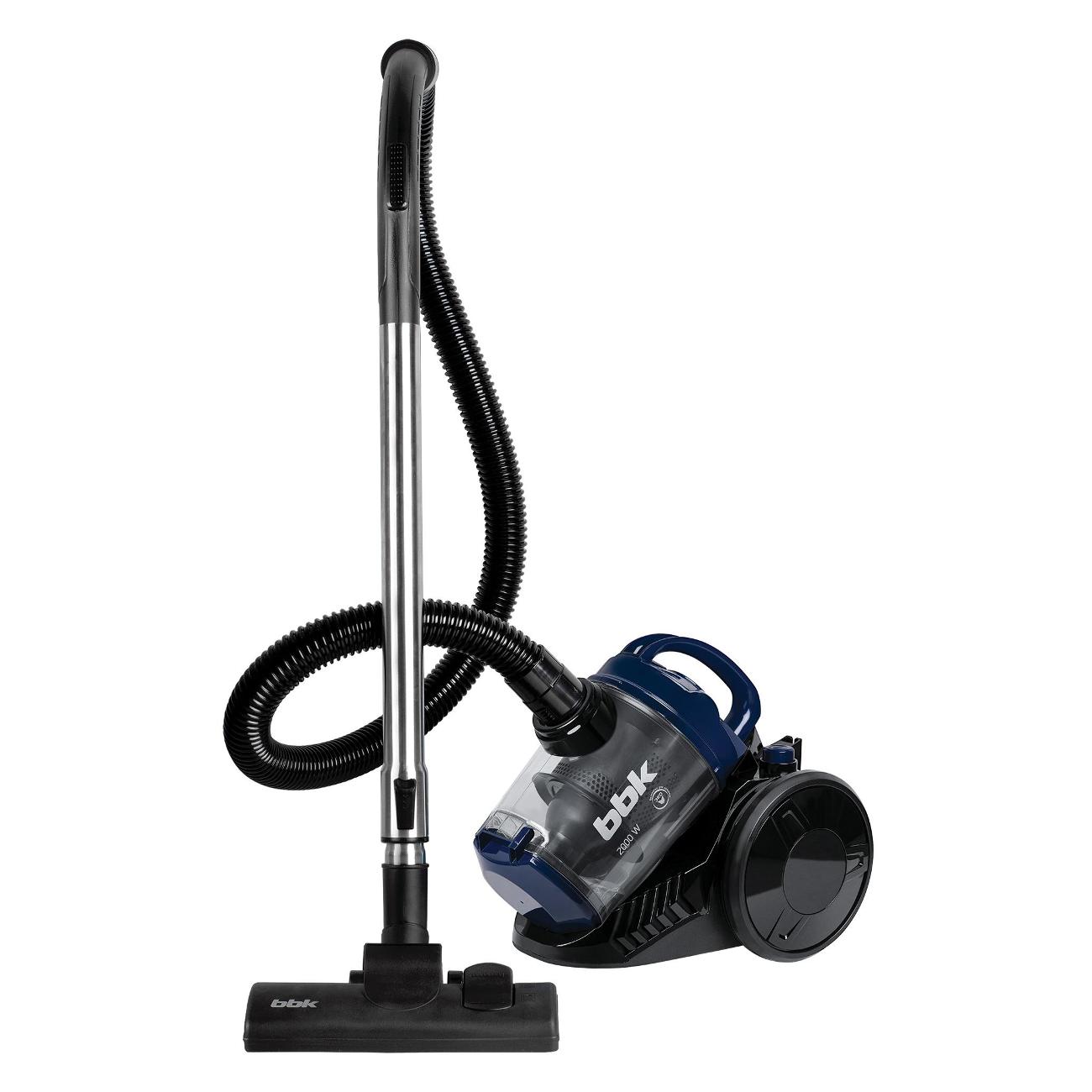 Пылесос с контейнером для пыли BBK BV1503 синий