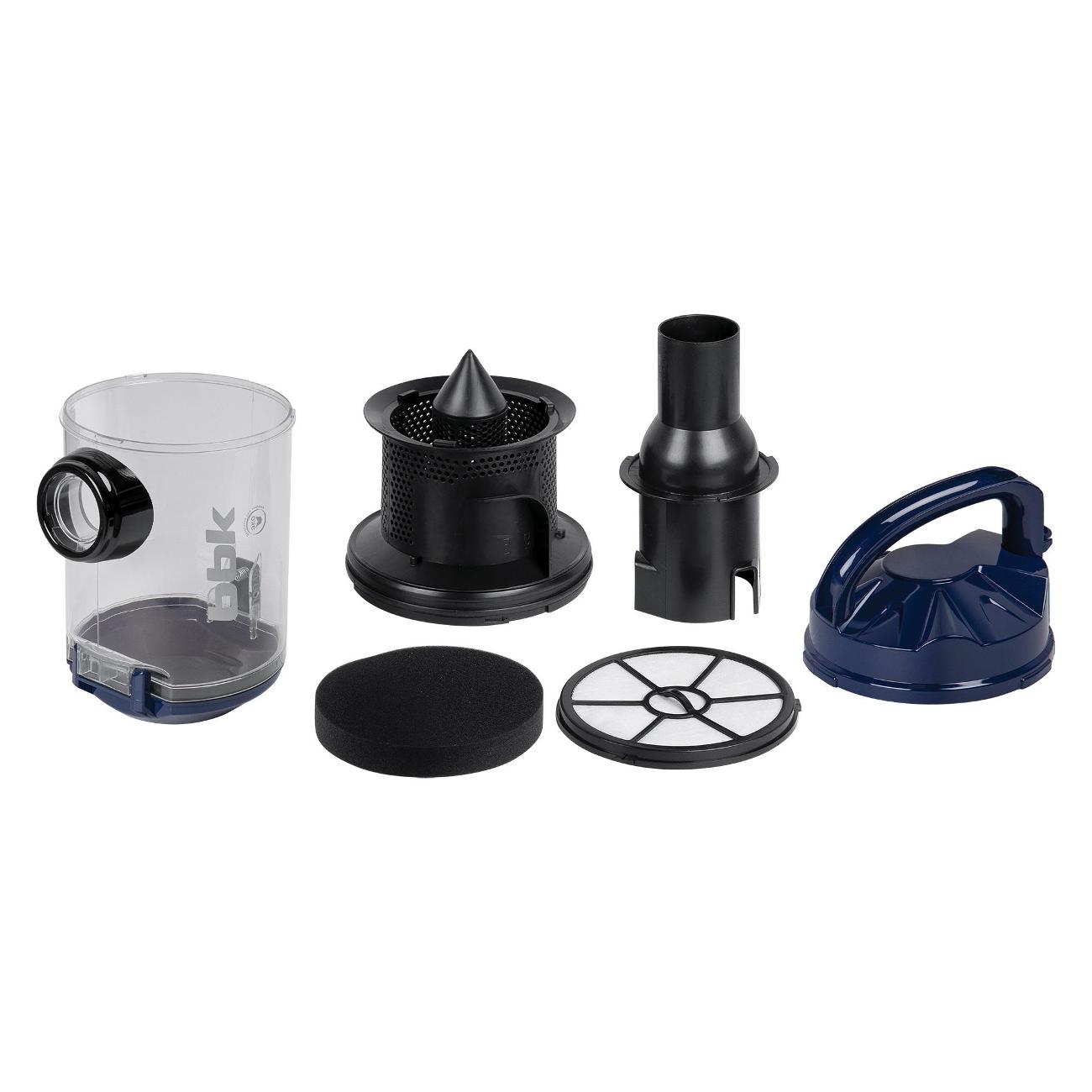 Пылесос с контейнером для пыли BBK BV1503 синий