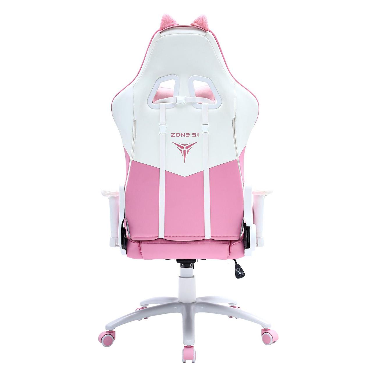 Кресло компьютерное игровое ZONE 51 KITTY Pink Z51-KIT-PI