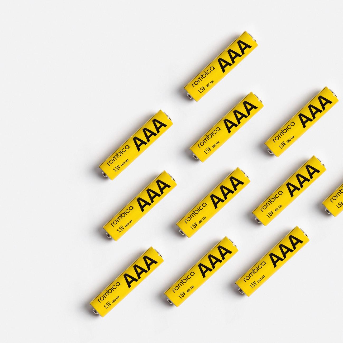 Батарея Rombica Alkaline Battery AAA, 10 шт