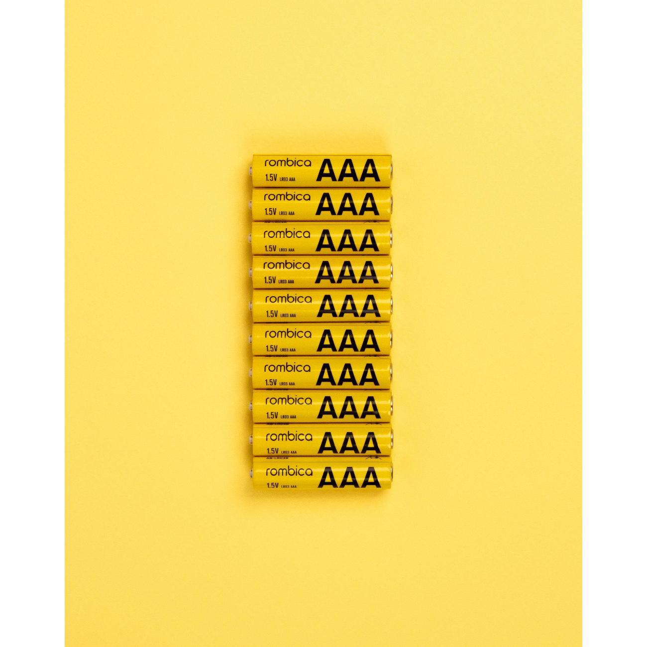 Батарея Rombica Alkaline Battery AAA, 10 шт