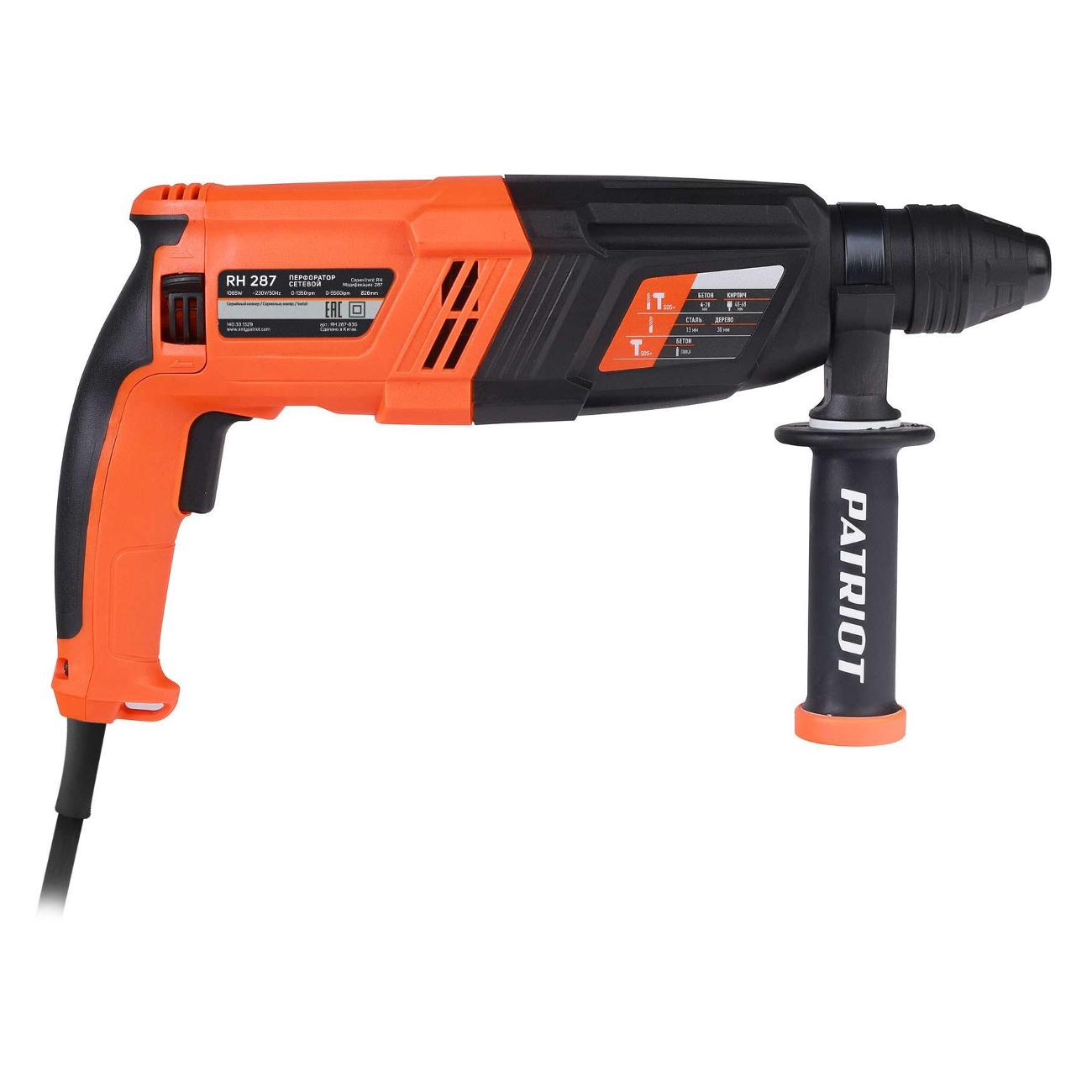 Перфоратор Patriot RH 287