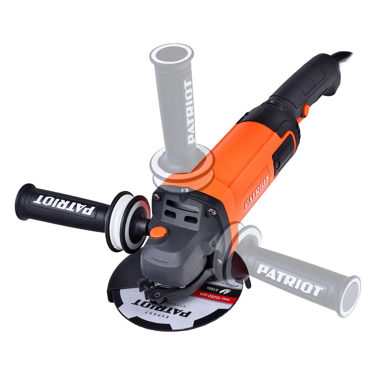 Угловая шлифовальная машина Patriot AG128E