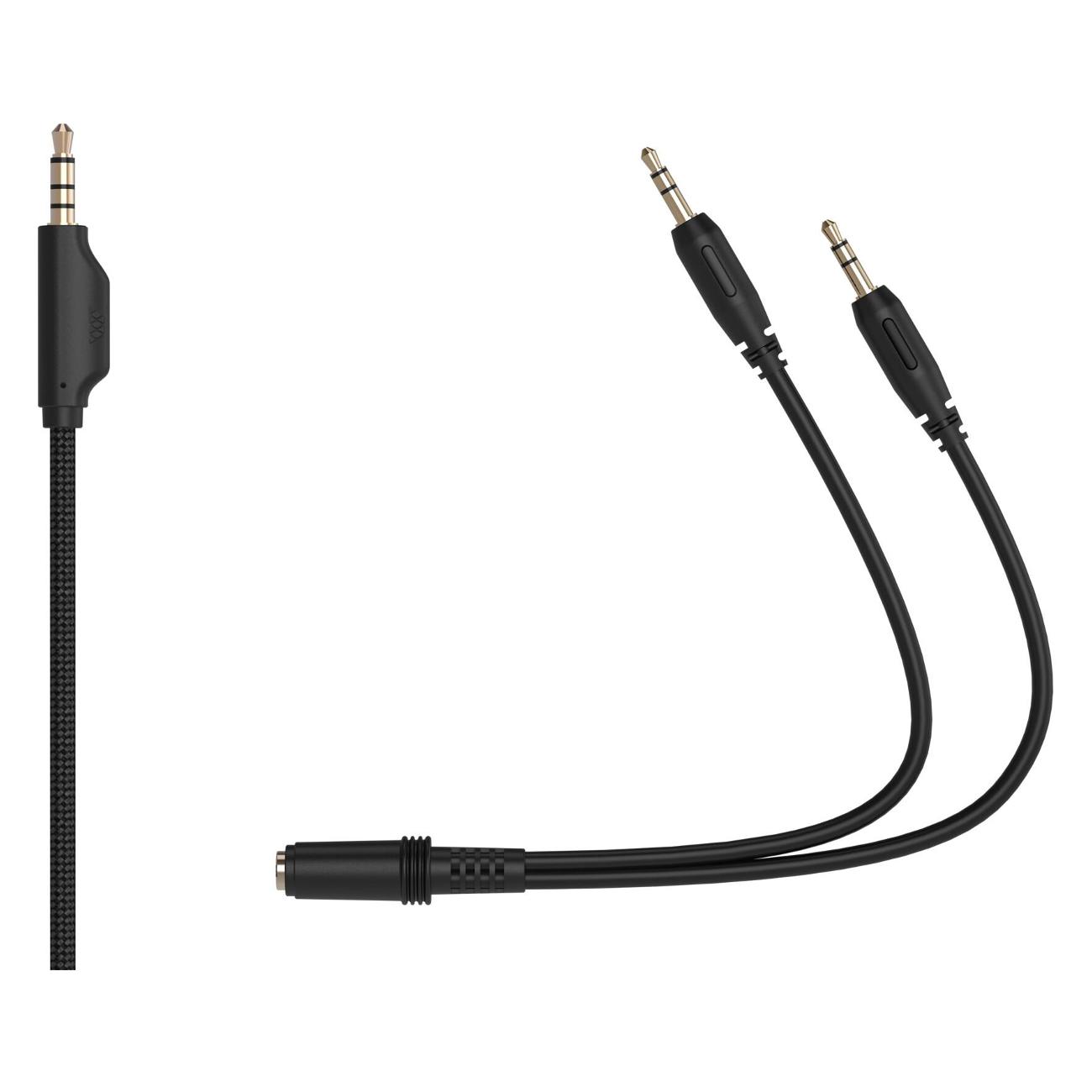 Игровые наушники Lorgar Noah 101 Black (LRG-GHS101B)